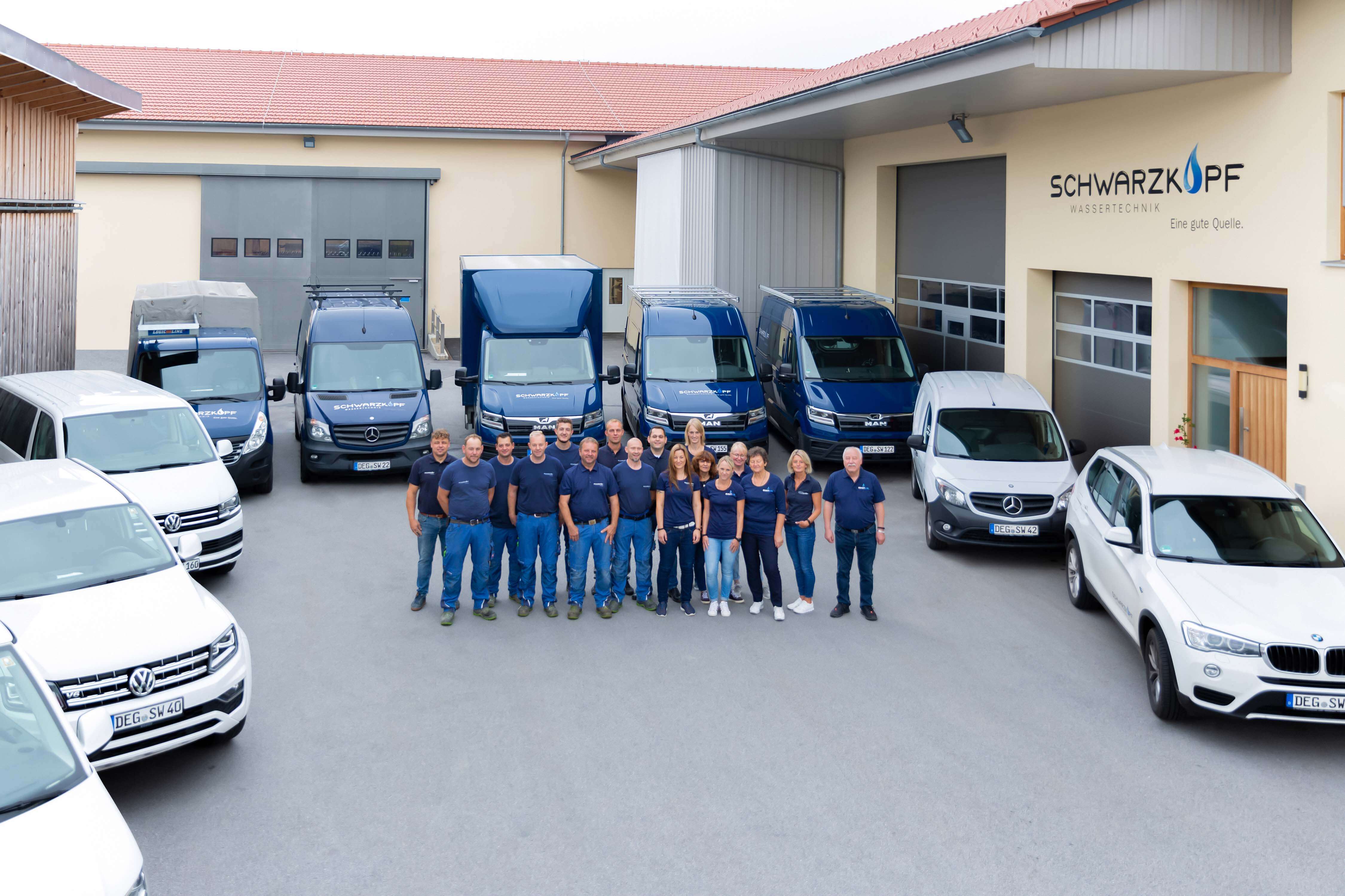 Schwarzkopf Team Das Team der Schwarzkopf Wassertechnik GmbH